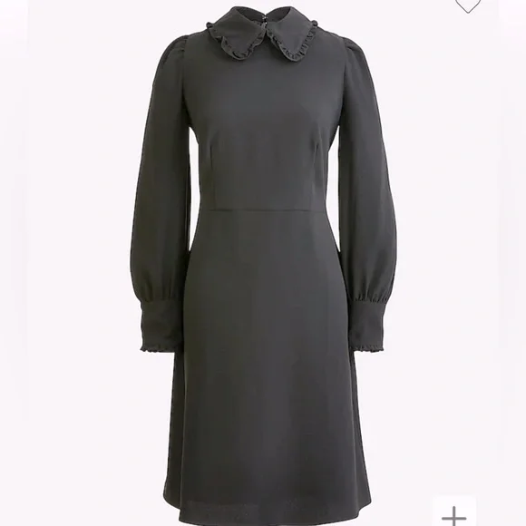 New with Tags - J.Crew A-line dress with Ruffle Collar - Size 14 New with Tags - J.Crew A-line dress with Ruffle Collar - Size 14